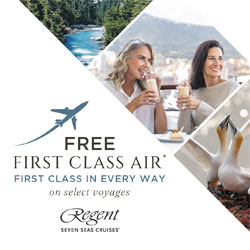 Free Airfare on Select 2024 Voyages